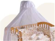 BABY LOVE Cot Mosquito Net 3501 Embrodiery (28
