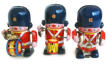 Wind up Tin Toy Little Soldier Cymbals Drummer - Figurine by S&J