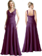 New Purple Formal Dress Evening Gown Size US 16 AUS 20