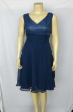NWT BLUE CHiffon Cocktail Party Dress Size 16 to 20 Item condition:	New with tags