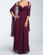 New Evening Gown Prom Dress size US 16 AU 20 FREE SHAWL