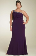New Purple Formal Dress Evening Gown Size US 16 AU 20