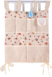 BABY LOVE Cot Organiser 6 Storage Pockets