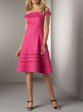 Fuchsia Pink Cocktail Party Dress Plus Size AU 20 US 16