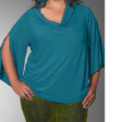 New Evening Blue Top Shirt Blouse Plus size 16 to 20