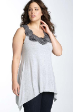 New Sexy Grey Rose Evening top plus size 16 to 20