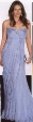 New Lilac Chiffon Evening Prom Dress Size US 18 AUS 22