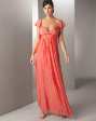 	 NEW Coral Formal Dress Evening Gown Size US 18 AUS 22