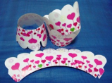 Cupcake Muffin Baking Wrap Cases-VALENTINE HEARTS-25pcs