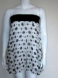 New White/Black 2 in 1 Tube top skirt plus sz 24 to 28