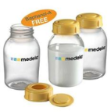 MEDELA Breast Milk Storage Bottles - 150ml x 3 bottles (BPA Free)