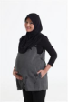 Babywise Anti-Electromagnetic Radiation Wave Maternity Vest (Grey)