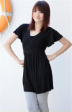 AUTUMNZ Amaya Short Sleeve Tunic Black