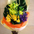 Bouquet Arrangements with Lilies & Yellow Roses