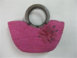 Pink Cornhusk Bag