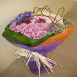 Bouquet Arrangements with Hydrangea, Agapanthus, Roses & Baby Breath
