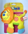 Coloria Teething Squeakies Ratting Toy Lion