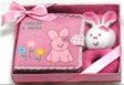 SIMPLE DIMPLE My 1ST Baby Book Set (Bunny