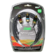 TNK Component Cable 2m (Black) w/Metal Plug