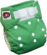 1 piece Baby Cloth Diapers (Velcro Design) - Dark Green