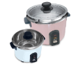 Electric Rice Cooker with Steel Inner Bowl 1.8 Liters