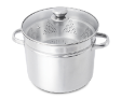 12 QT Stock Pot with Steamer Basket