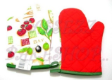 Cloth Padded Oven Glove #1 - 1 pcs - NEW (Berries)