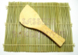 SUSHI SET,1 BAMBOO MAT AND 1 WOODEN SPATULA