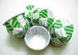 Muffin Cake Baking Paper Cup/Case-Pleated-GREEN SWEET CAKES(M)-20pcs
