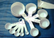 10pcs measuring spoon/cup set 1/4tsp - 1cup