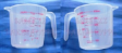 Clear Plastic Measuring cup 500ml/2cup