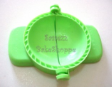 Pastry/Tart/Curry Puff Shell Maker,Crimper-GREEN 7cm