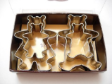 TEDDY BEAR Cookie Cutter set-Stainless Steel-4pcs