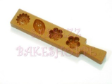 FLOWER & NUT DESIGN Chocolate/Cookie/Jelly/Soap cutter mould