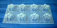FLOWER 8 mould Clear Plastic Jelly Mould