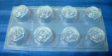 ROSE/FLOWER 8 mould Clear Plastic Jelly Mould