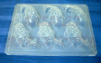 SMALL KOI FISH Clear Plastic Jelly Mould,9.5x5.5cm