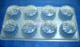 ROUND MINI MOONCAKE Clear Plastic Jelly Mould