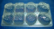 ROUND/SQUARE/TRIANGLE MINI MOONCAKE Clear Plastic Jelly Mould