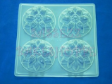 SUNFLOWER Clear Plastic JELLY MOULD, 4 in 1