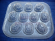 ANG KU/CHINESE TURTLE Clear Plastic Jelly Mould-NEW