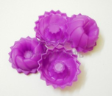 KUIH AYU/FLOWER/BUNDT SHAPE Plastic Jelly Mould PURPLE,12pcs