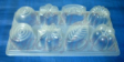 VARIETY DESIGN Clear Plastic Jelly Mould,8 design (C)