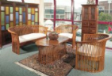 Teak Wood Nest Livingroom Set