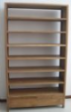 Teak wood bookshelf