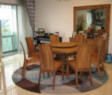 6-8 Seater Round Dining Set with Lazy Susan (DS07)