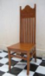 Solid Teak Wood High Back Dining Chair (DC002)