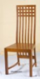High Back Teak Wood Dining Chair (DC005)