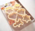 Cookie/Fondant Cutter set-Star,Heart,Flower,Gingerbreadman