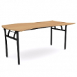 WOODSIDE Flag Table - Beech Colour